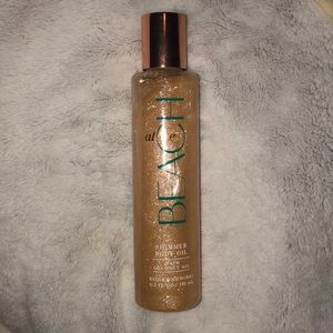 Shimmer body oil